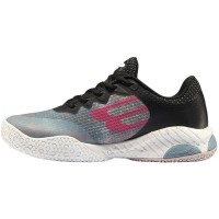 Baskets Femme Bullpadel Ionic 24I Noir Gris Clair  Offre - Pas cher