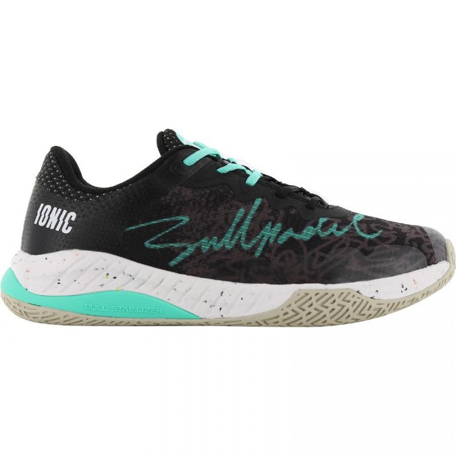 Chaussures Femme Bullpadel Ionic 24V Black Turquoise  Offre - Pas cher