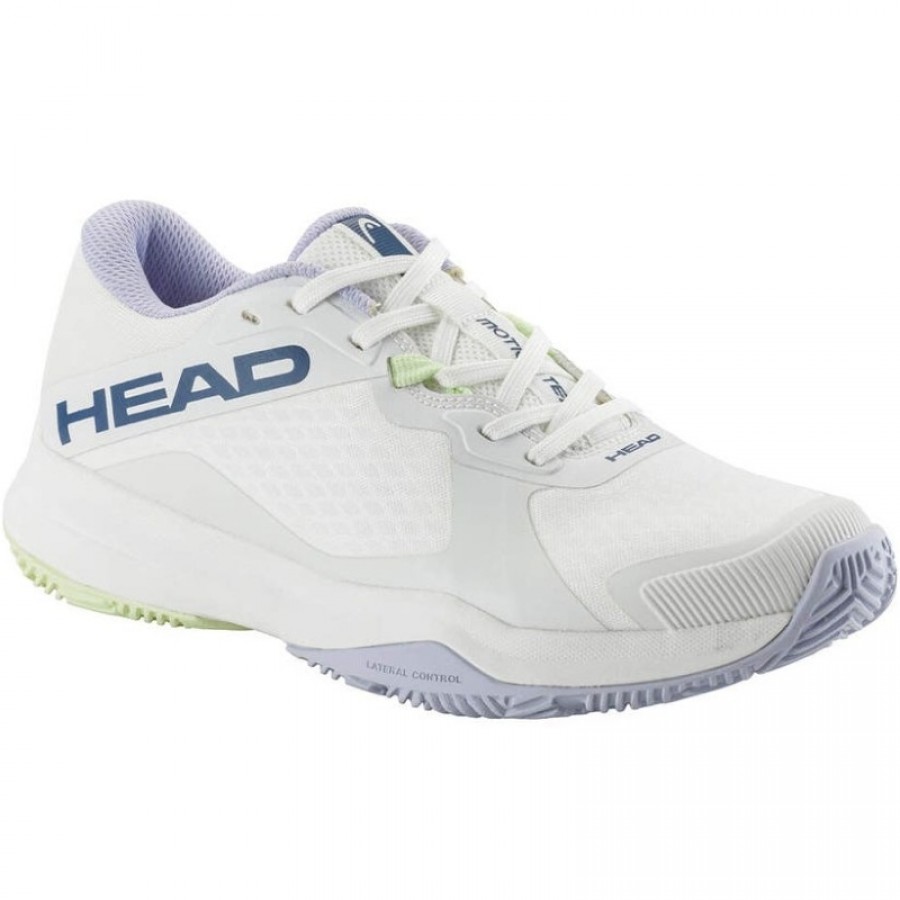 Head Motion Team Padel Blanc Lavande Baskets Femme  Offre - Pas cher