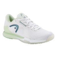 Tênis Head Sprint Pro 4.0 Branco Verde Feminino  Oferta + Barato