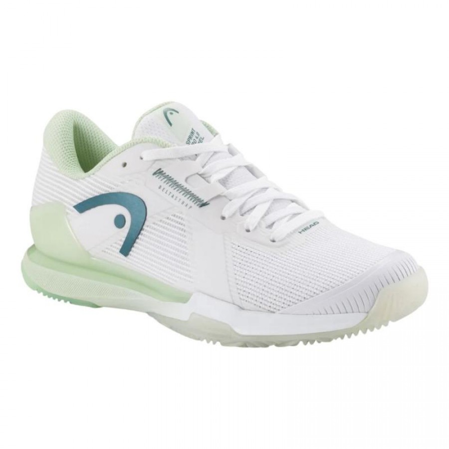 Tênis Head Sprint Pro 4.0 Branco Verde Feminino  Oferta + Barato