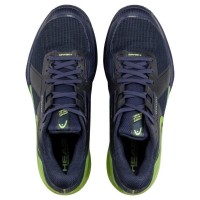 Head Sprint Pro 4.0 Padel Navy Blue Lime Sneakers  Offer + Cheap