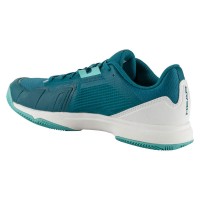 Zapatillas Head Sprint Team 3.5 Clay Azul Stone Blanco Mujer  Oferta + Barato