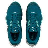 Zapatillas Head Sprint Team 3.5 Clay Azul Stone Blanco Mujer  Oferta + Barato