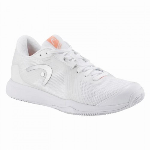 Head Sprint Team 4.0 Clay White Coral Women''s Sneakers