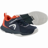 Head Sprint Velcro 4.0 Bleu Foncé Rouge Junior Sneakers  Offre - Pas cher