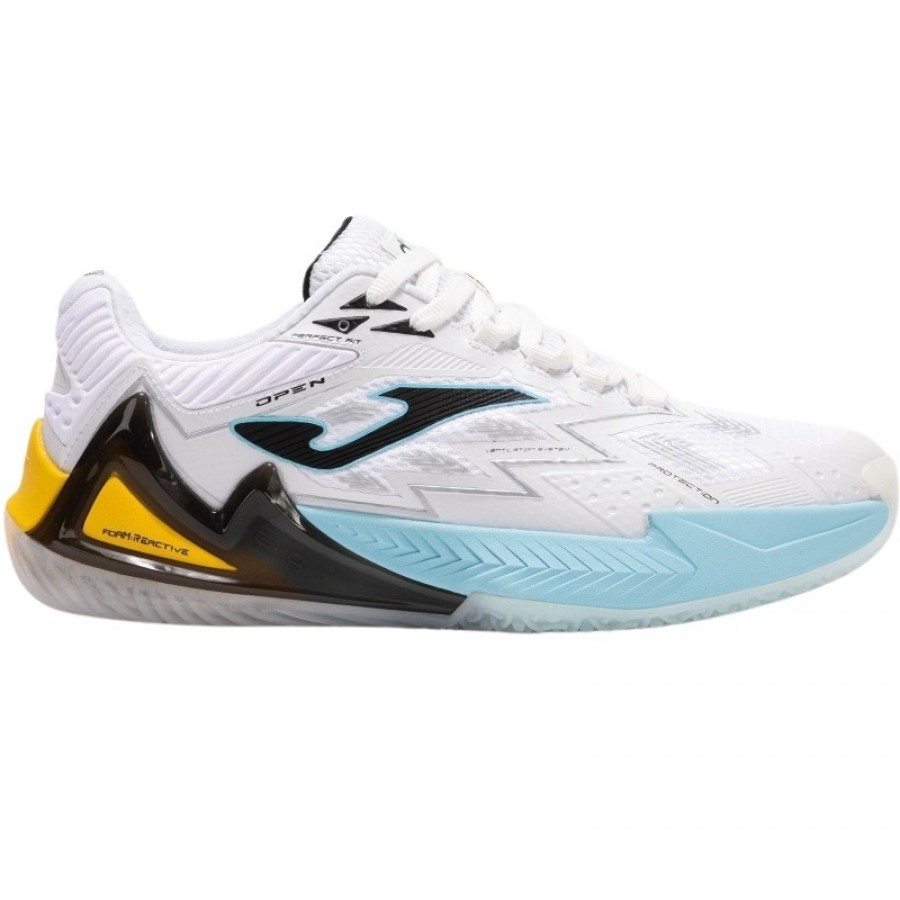 Joma Open 2502 Baskets Turquoise Blanche  Offre - Pas cher