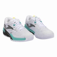 Joma Roland 2402 Blanc Noir Baskets  Offre - Pas cher