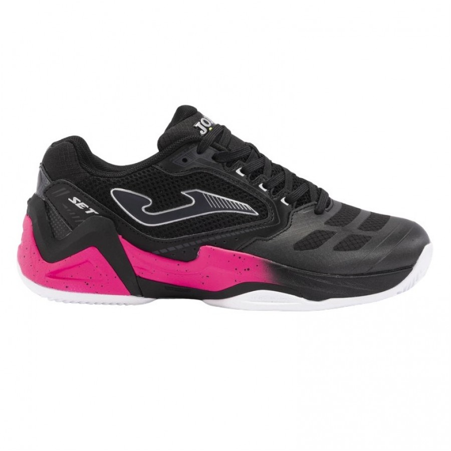 Tênis Joma Set 2401 Preto Fúcsia Feminino  Oferta + Barato