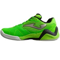 Joma Set 2515 Baskets Vert Fluor  Offre - Pas cher