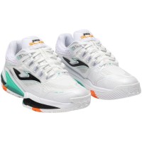 Zapatillas Joma Slam 2502 Blanco Turquesa  Oferta + Barato