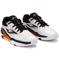 Joma Slam 2542 Blanc Noir Baskets  Offre - Pas cher