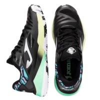 Zapatillas Joma Spin 2501 Negro Verde  Oferta + Barato