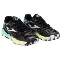 Zapatillas Joma Spin 2501 Negro Verde  Oferta + Barato