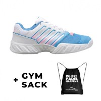 Sneakers Kswiss Bigshot Light 4 Blu Bianco Rosa  Offerta + Economico