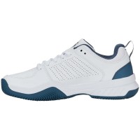 Zapatillas Kswiss Court Express 2 Clay Blanco Azul