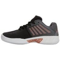 Tênis Kswiss Express Light 2 HB Preto Cinza Rosa Feminino  Oferta + Barato
