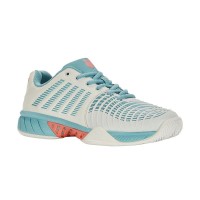 Zapatillas Kswiss Express Light 3 HB Blanco Turquesa Mujer  Oferta + Barato