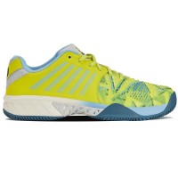Kswiss Express Light 3 HB Padel Jaune Bleu Baskets  Offre - Pas cher