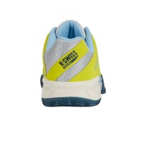 Kswiss Express Light 3 HB Padel Jaune Bleu Baskets  Offre - Pas cher