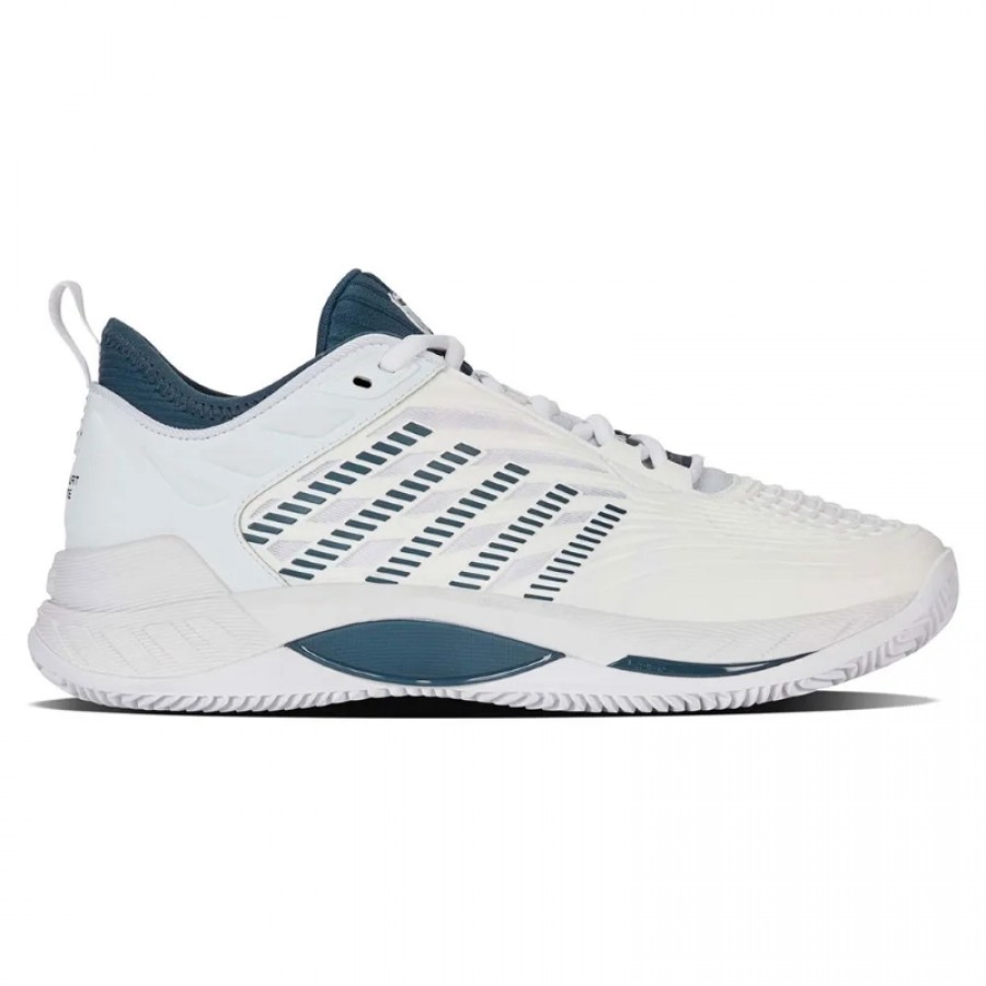 Tênis Kswiss Hypercourt Supreme 2 HB Clay Branco Verde  Oferta + Barato