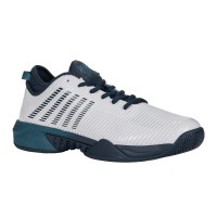 Tênis Kswiss Hypercourt Supreme Branco Azul  Oferta + Barato