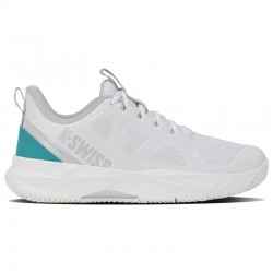 Sneakers femminili Kswiss Kspeed Team Clay White Turchese