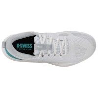 Sneakers femminili Kswiss Kspeed Team Clay White Turchese