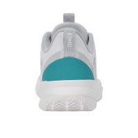 Sneakers femminili Kswiss Kspeed Team Clay White Turchese