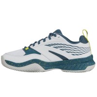 Kswiss Speedex Padel White Indian Teal Sneakers  Offer + Cheap