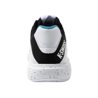 Kswiss Tura Team Padel Blanc Noir Bleu Baskets  Offre - Pas cher
