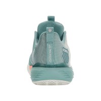 Zapatillas Kswiss Ultrashot 3 Blanco Turquesa  Oferta + Barato