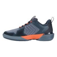 Chaussures Kswiss Ultrashot 3 HB Bleu Gris  Offre - Pas cher
