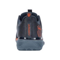 Chaussures Kswiss Ultrashot 3 HB Bleu Gris  Offre - Pas cher