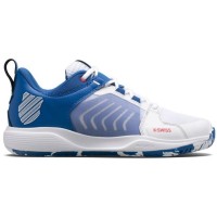 Baskets Kswiss Ultrashot Team Blanc Bleu  Offre - Pas cher
