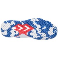 Baskets Kswiss Ultrashot Team Blanc Bleu  Offre - Pas cher