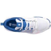 Baskets Kswiss Ultrashot Team Blanc Bleu  Offre - Pas cher