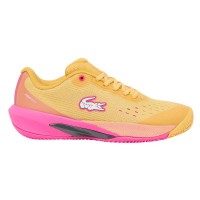 Lacoste AG-LT Evo Yellow Pink Women''s Sneakers PADELPOINT