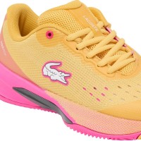 Lacoste AG-LT Evo Yellow Pink Women''s Sneakers PADELPOINT