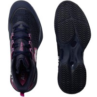 Tênis Lacoste AG-LT23 Ultra 125 Azul Marinho Rosa Feminino  Oferta + Barato