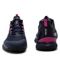 Tênis Lacoste AG-LT23 Ultra 125 Azul Marinho Rosa Feminino  Oferta + Barato
