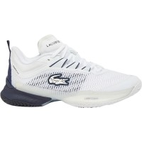 Baskets Femme Lacoste AG-LT23 Ultra White Bleu Marine  Offre - Pas cher