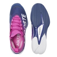 Lacoste AG-LT25 Lite Clay Pink Dark Blue Women''s Sneakers  Offer + Cheap