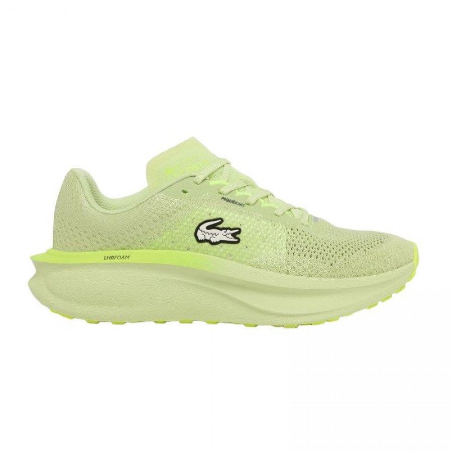 Chaussures vertes Lacoste Neo Run 2