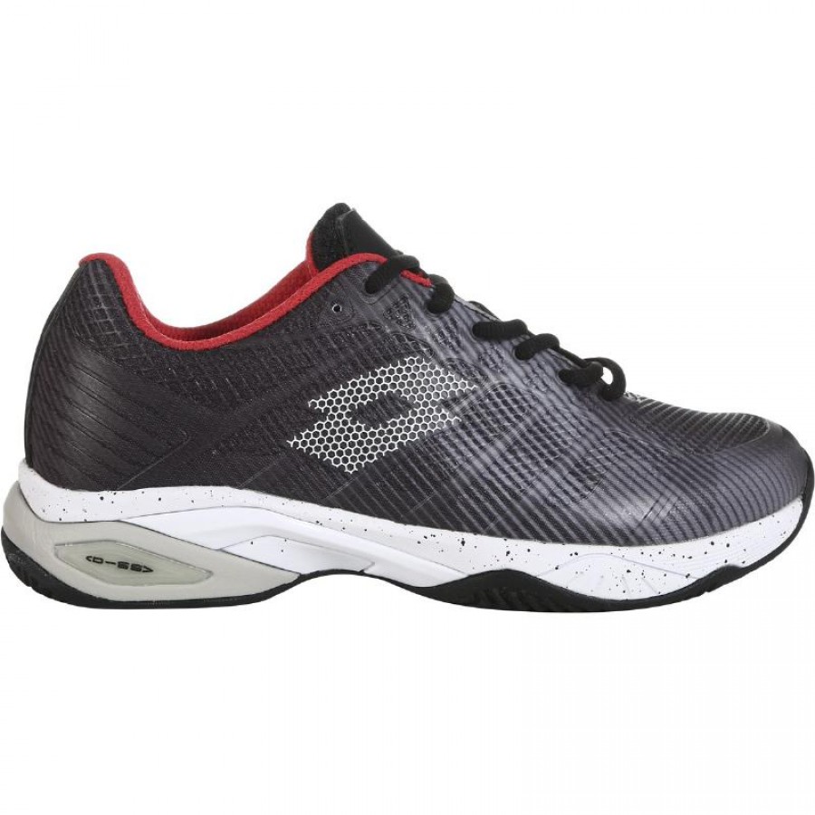 Baskets Lotto Mirage 300 III CLY Noir Blanc Rouge  Offre - Pas cher