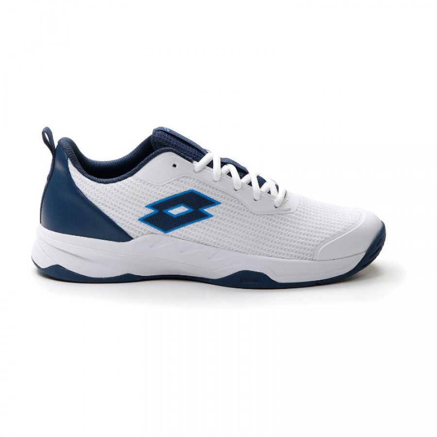Baskets Lotto Mirage 600 Blanc Bleu Denim  Offre - Pas cher