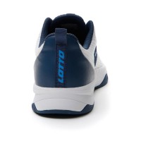 Baskets Lotto Mirage 600 Blanc Bleu Denim  Offre - Pas cher