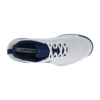 Baskets Lotto Mirage 600 Blanc Bleu Denim  Offre - Pas cher