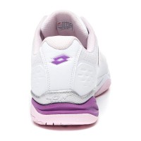 Zapatillas Lotto Space 400 Clay Blanco Purpura  Oferta + Barato