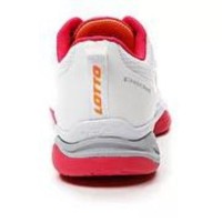 Baskets Lotto Superfast 400 V Blanc Rose Femme  Offre - Pas cher